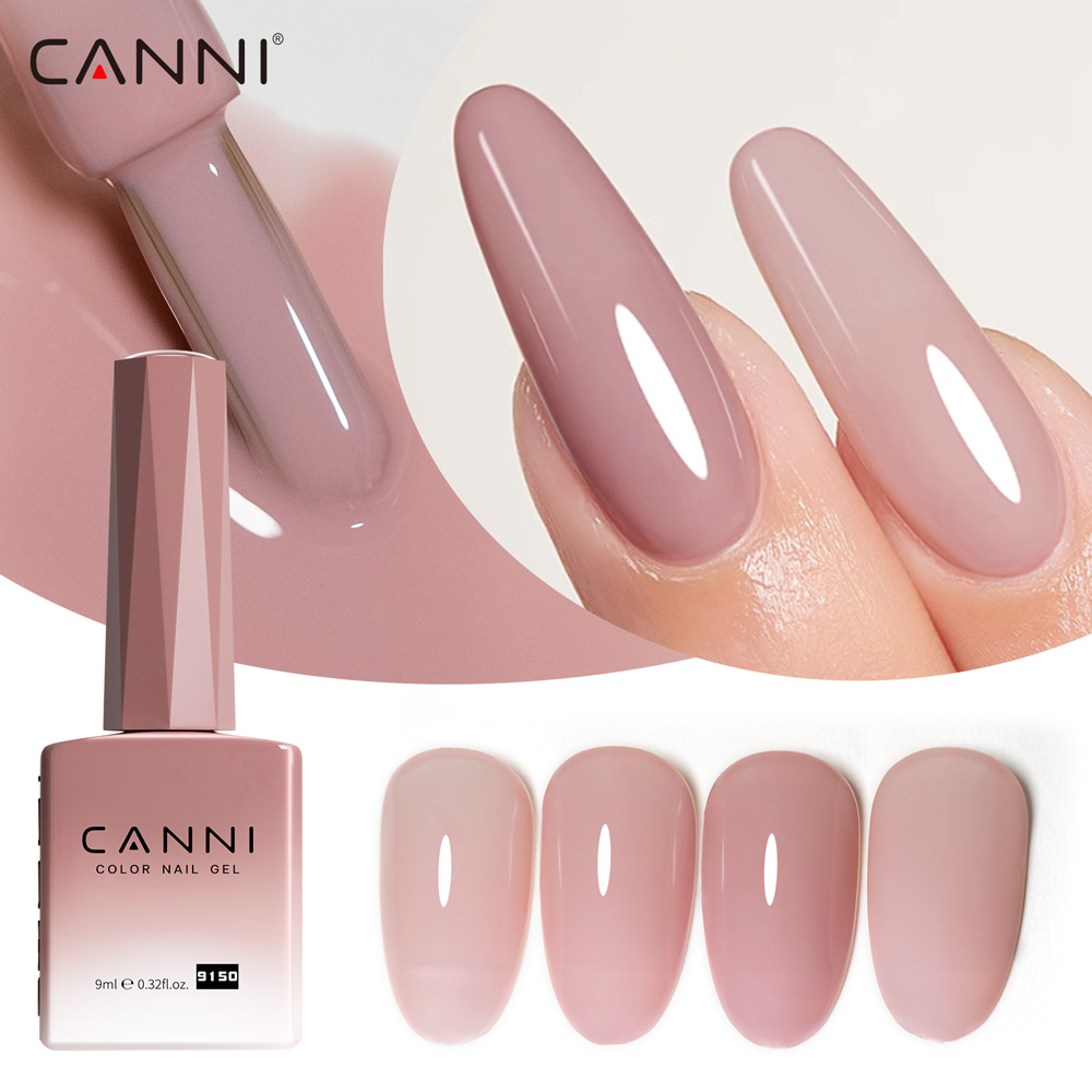 Nail Art Pink Cat Eye - CANNI HEMATPO FREE Nagelgelpoliermittel Jelly Pink