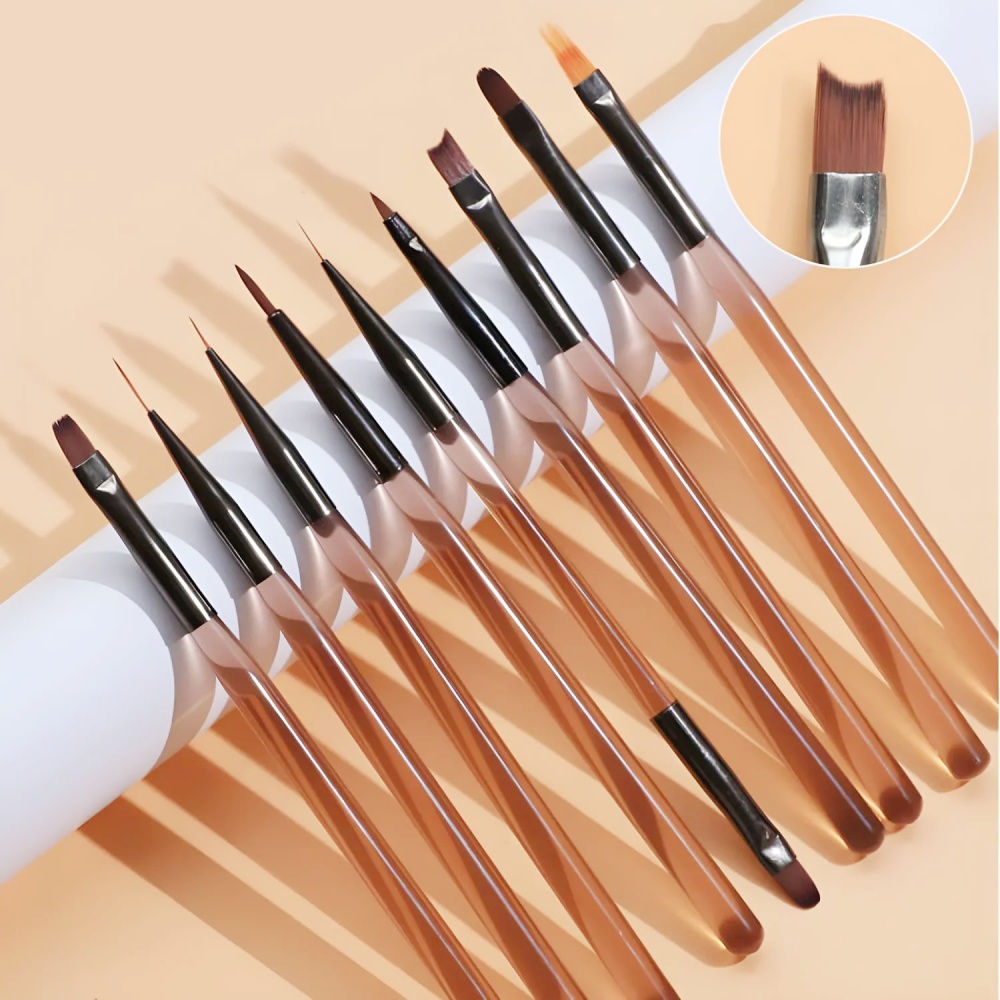 Nail Art Viral - 9PCS Nagel Pinsel für Nail art
