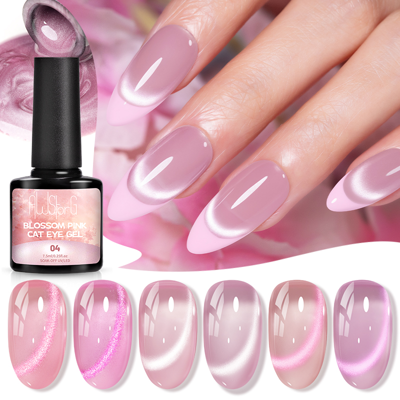 AWStorG 7,5 ml Flash Pure Lust – Nail Art Pink Cat Eye Bewertung und Preis