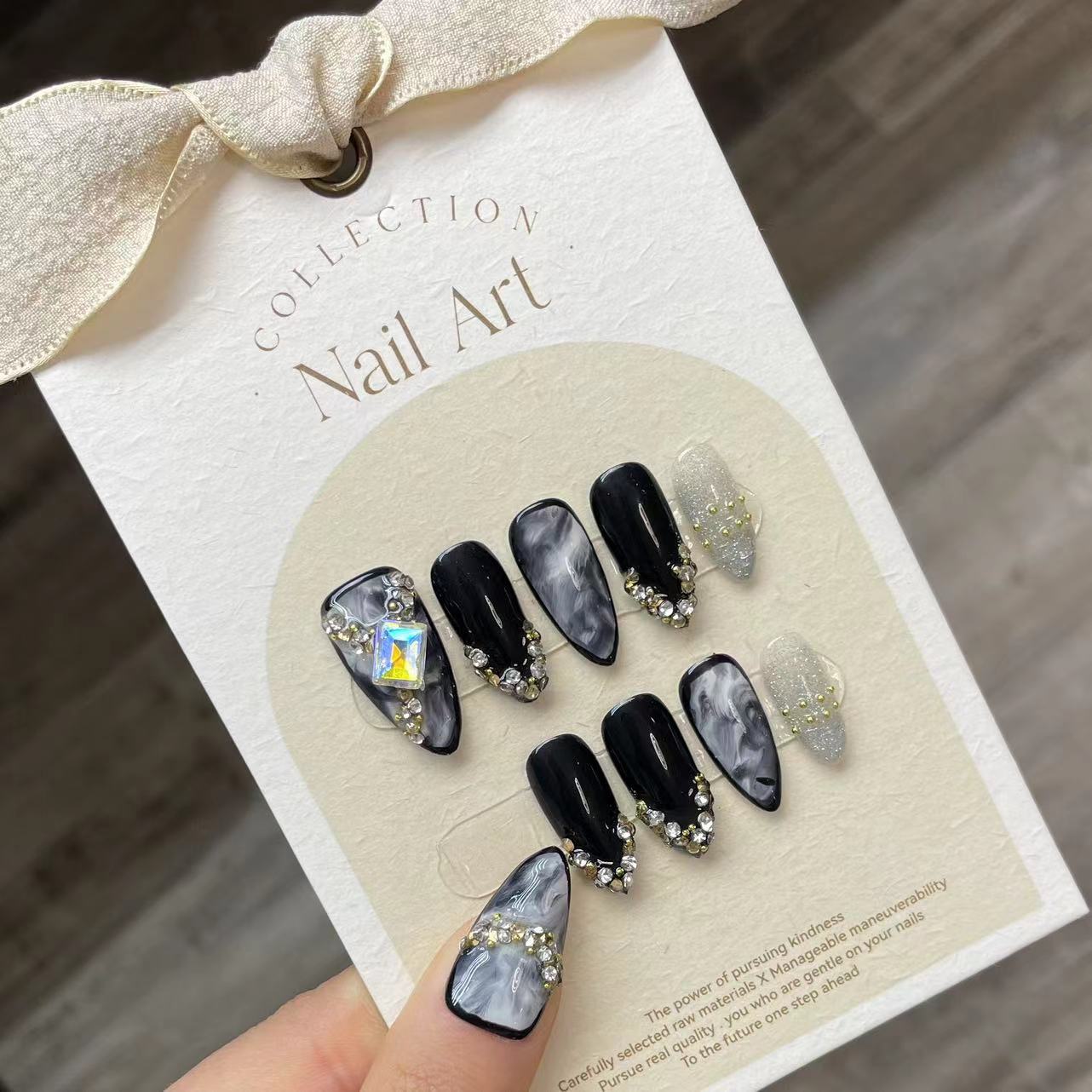 Handgemachte Presse auf Nägeln – Nail Art Pink Bewertung und Preis