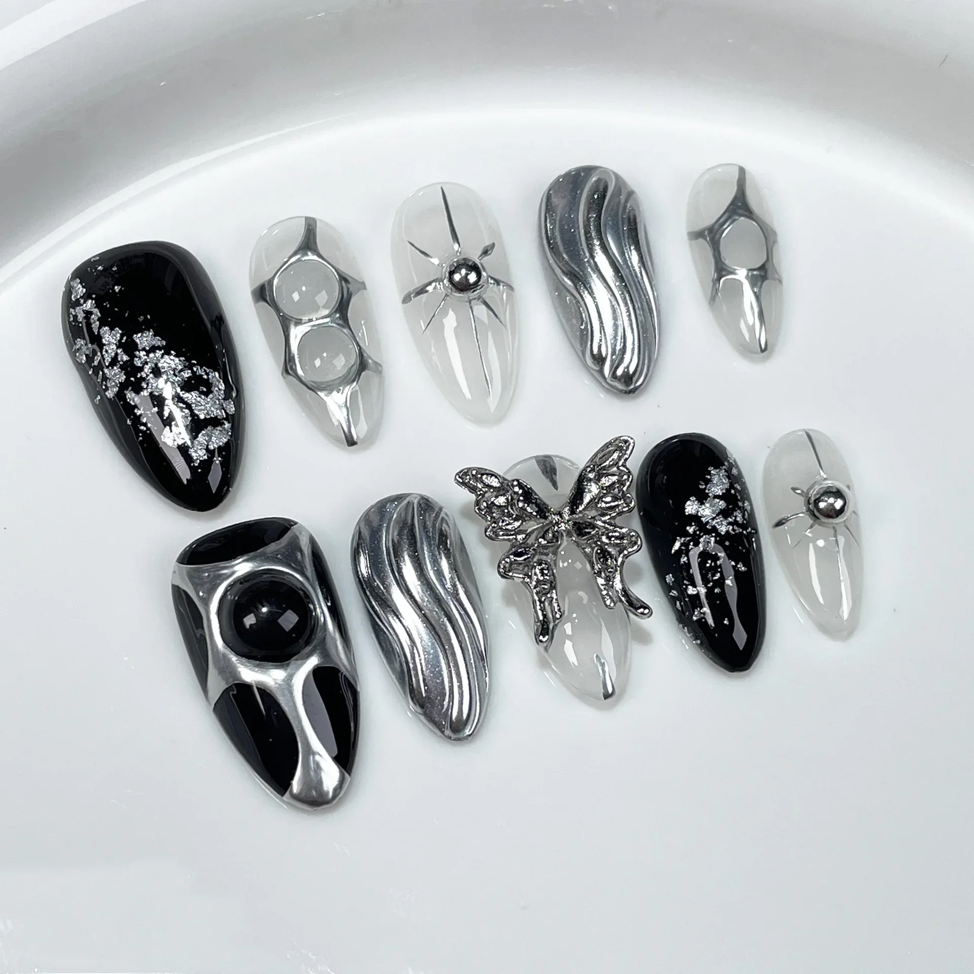 10 Stück Hot Cool Press On Nai – Nail Art Pink Bewertung und Preis