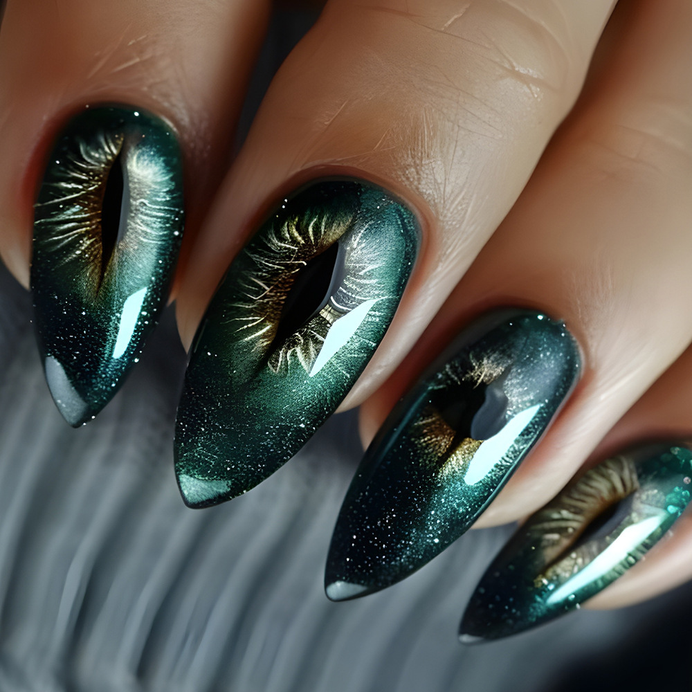 24 Stück/Set kurze, mittellang – Nail Art Fake Nails Bewertung und Preis