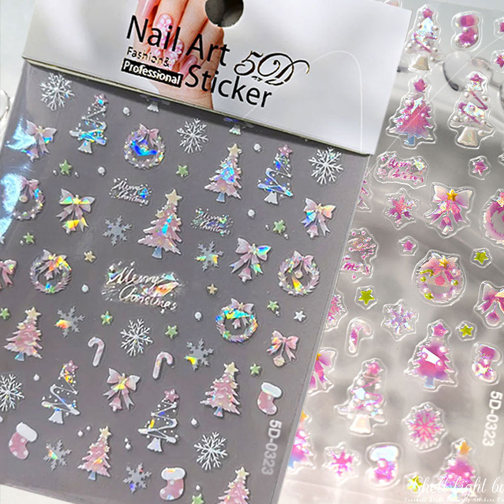 1 Stück Aurora Rosa Weihnachts – Nail Art Xmas Tree Bewertung und Preis