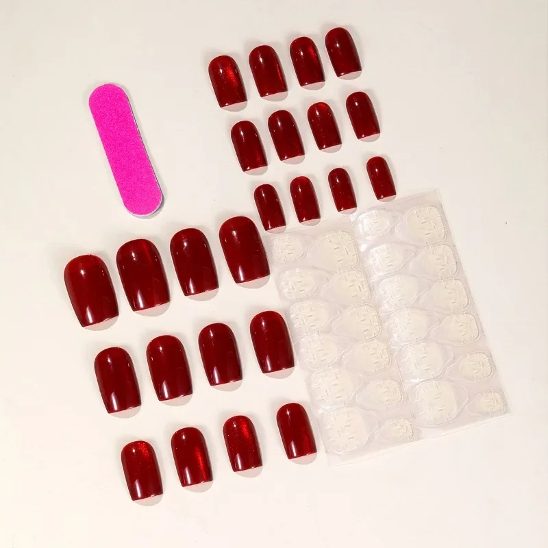 24 Stück Fingernägel Katzenaug – Nail Art Pink Cat Eye Bewertung und Preis
