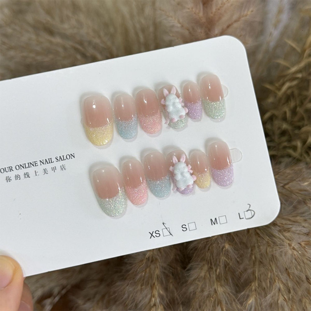 Süße Mädchenhafte Glitzer 3D B – Nail Art Strawberry Bewertung und Preis