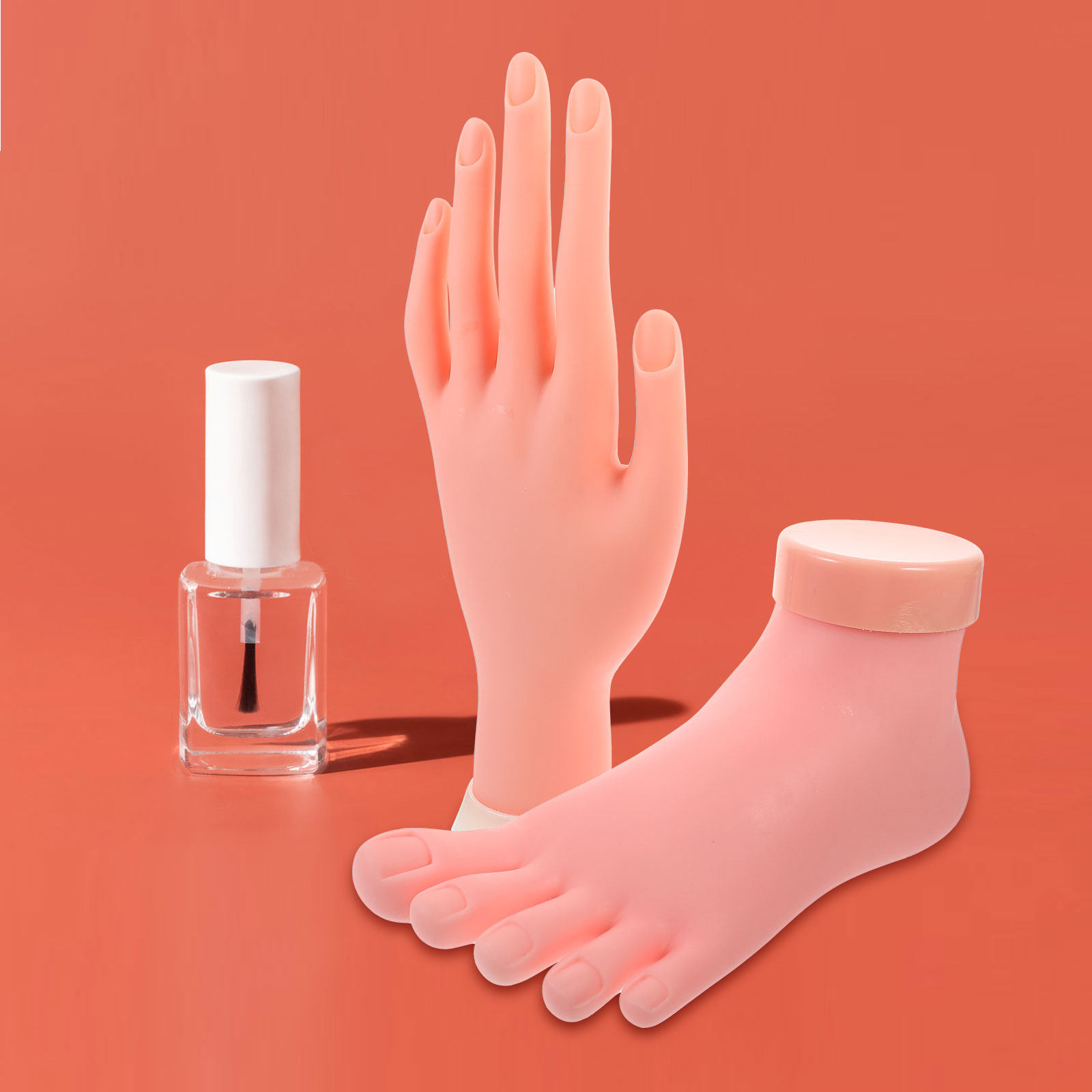 2 Stück Maniküre-Übungshand un – Nail Art Fake Nails Bewertung und Preis