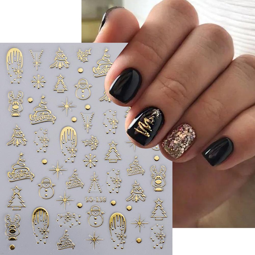 Weihnachts-Nagelkunst-Aufklebe – Nail Art Xmas Tree Bewertung und Preis