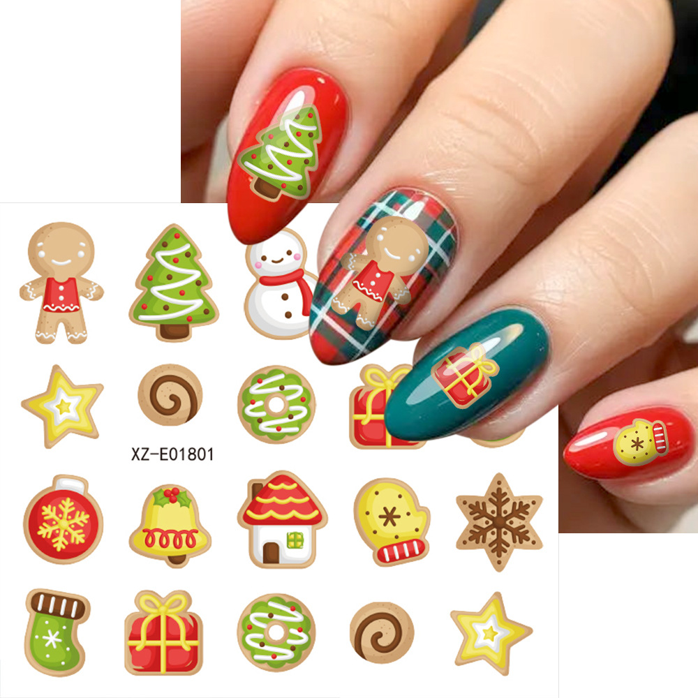 30 Stück/Set Weihnachts-Nagelk – Nail Art Xmas Tree Bewertung und Preis