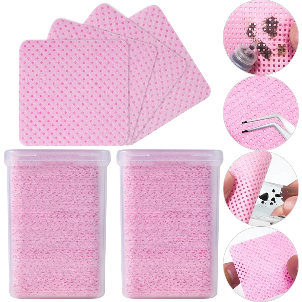 200 Stück rosa fusselfreie Nag – Nail Art Pink Bewertung und Preis