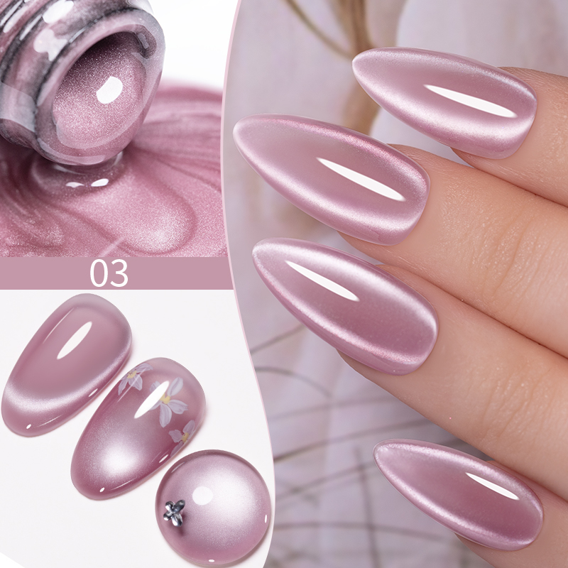 7,5 ml Kirschrosa Jelly Glass  – Nail Art Pink Cat Eye Bewertung und Preis