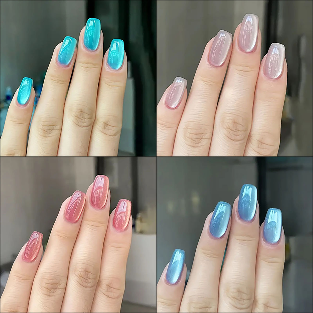 24 Stück/30 Stück kurze quadra – Nail Art Pink Bewertung und Preis