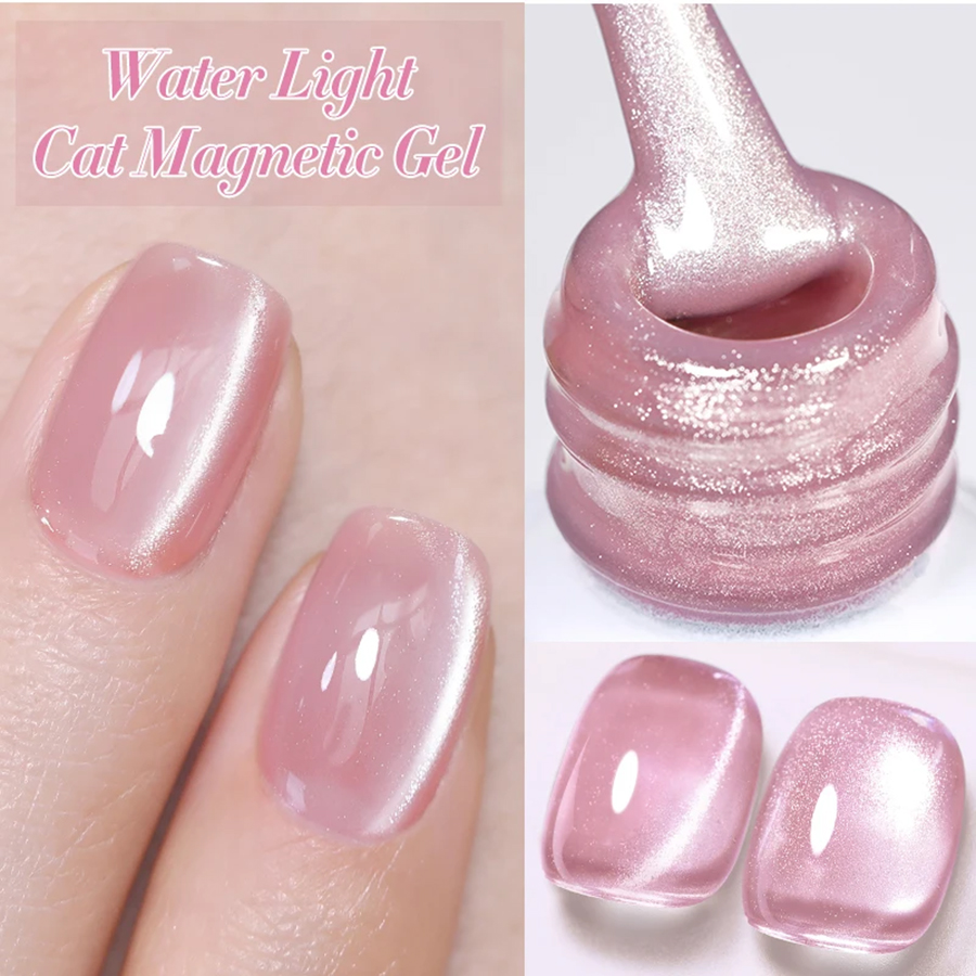 TC 1Pcs Sommer Neue Rosa Pfirs – Nail Art Pink Cat Eye Bewertung und Preis