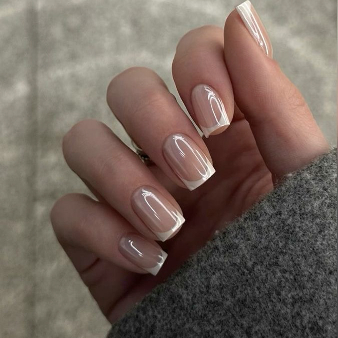 24 Stück Einfache Weiße French – Nail Art Pink Bewertung und Preis