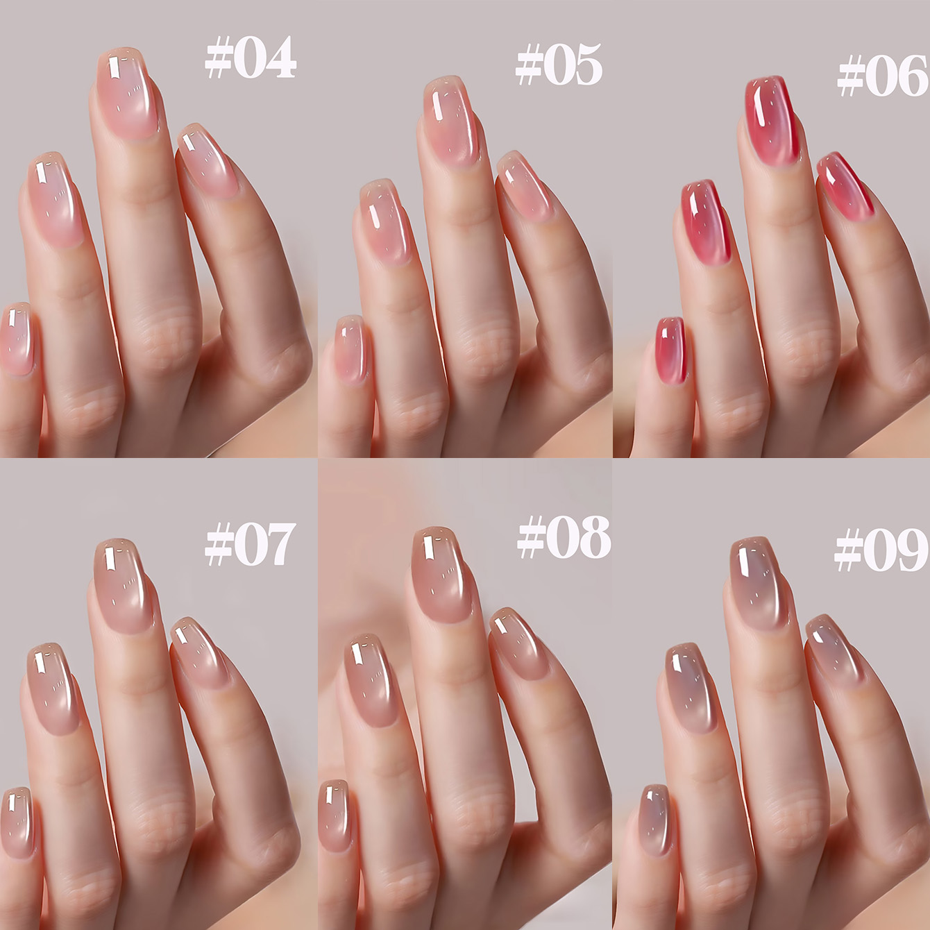SHAKA 1-12 Stück Sommer-Trend  – Nail Art Pink Cat Eye Bewertung und Preis