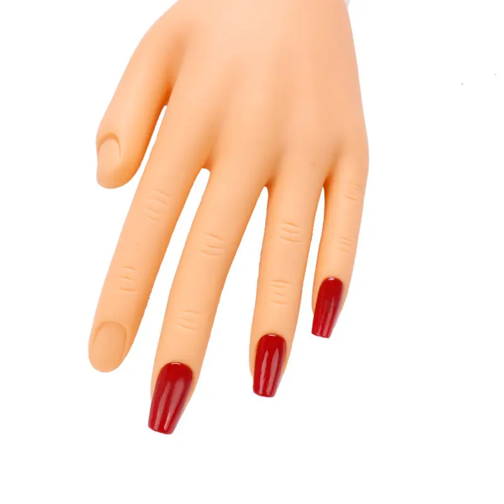 Flexible Silikon-Nagel-Übungs- – Nail Art Fake Nails Bewertung und Preis
