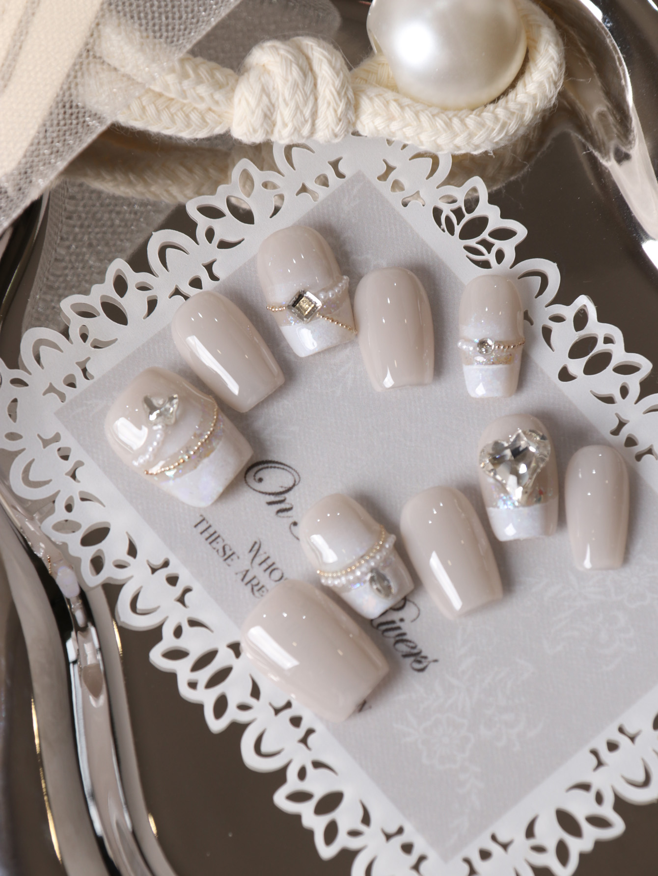 10 Stück Aufklebenägel Kurze W – Nail Art Fake Nails Bewertung und Preis