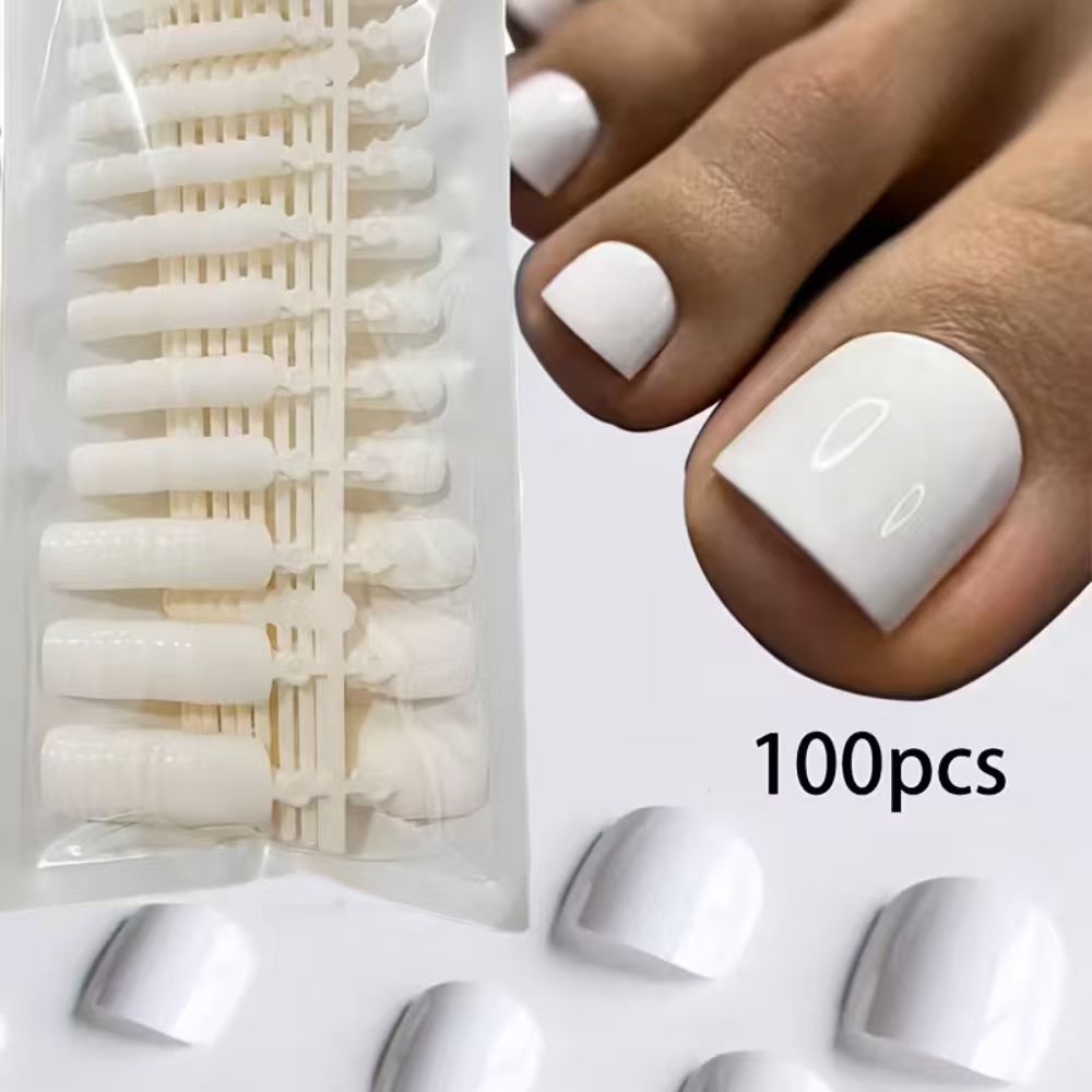 100 Stück/Box Französische Spi – Nail Art Fake Nails Bewertung und Preis