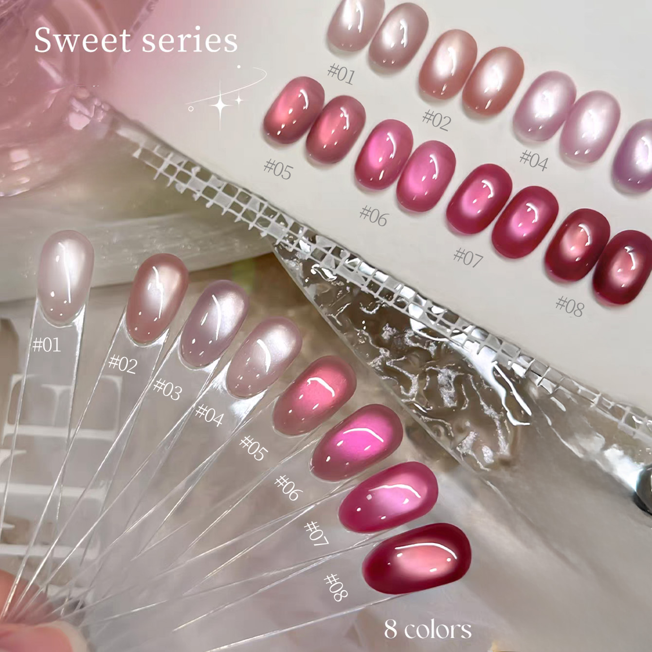 1 Stück TC 2026 Sommer Beliebt – Nail Art Pink Cat Eye Bewertung und Preis