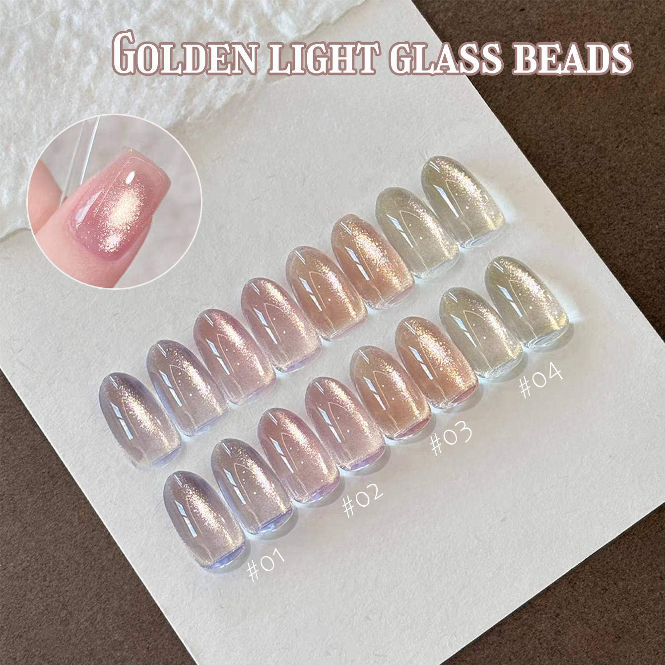 1 Stück TC Rosa Goldener Augen – Nail Art Pink Cat Eye Bewertung und Preis