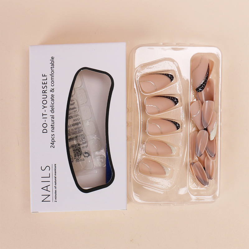 24-teilige tragbare Nägel im f – Nail Art Fake Nails Bewertung und Preis