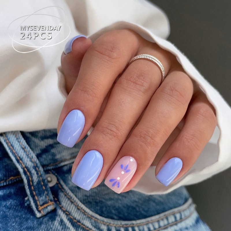 24-teilige tragbare Nägel im f – Nail Art Fake Nails Bewertung und Preis