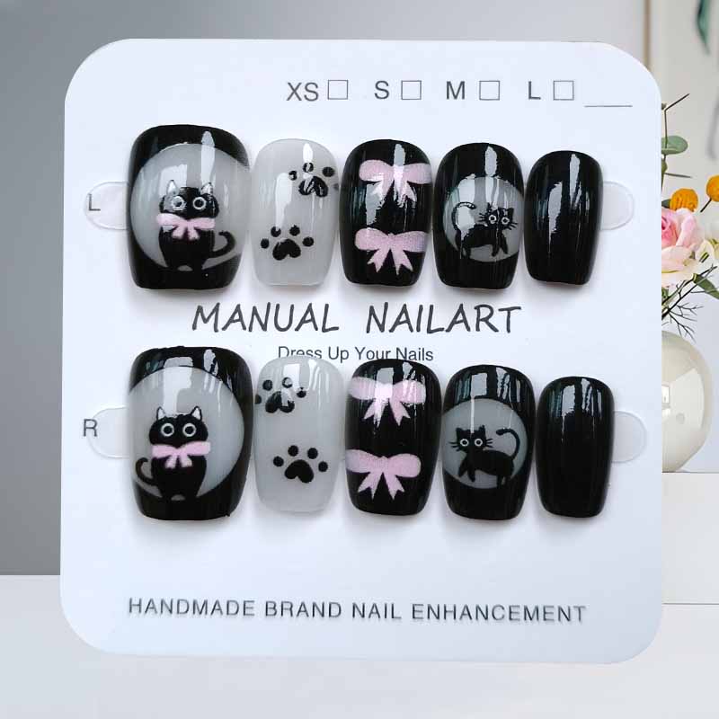 10 Stück niedliche Cartoon-sch – Nail Art Pink Bewertung und Preis