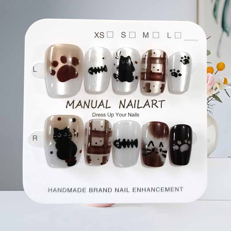10 Stück niedliche Cartoon-sch – Nail Art Pink Bewertung und Preis