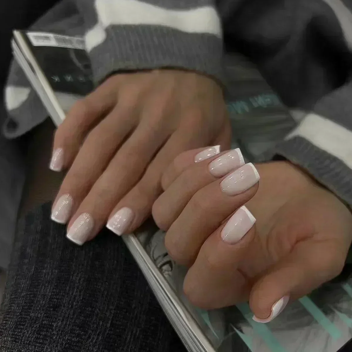 24 Stück einfache Ballett-Glit – Nail Art Pink Bewertung und Preis
